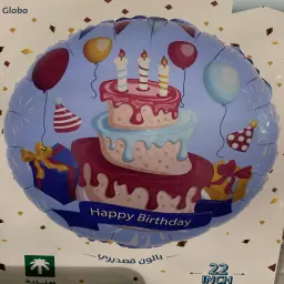 بالون قصدير هابي بيرثداي